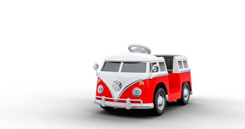 Volkswagen VW Van Bus Ride On Car for Kids - Complete with Sound Effects!
