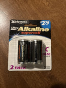 Walgreens C Size 1.5V Alkaline Supercell Batteries 2-Pack Retro Edition Magic Cars Variant 0