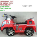 AC Wall Charger Adapter for KT1233WM Kids Trax Fire Rescue Quad Ride-On Bubble Gun Magic Cars 3