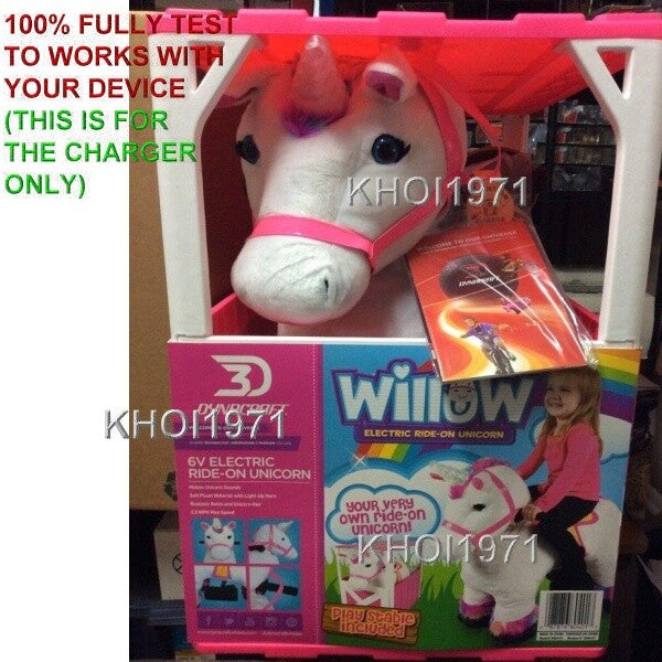 AC Wall Charger Adapter for Unicorn Stable Buddies Horse Toy Model 4F 8804-01 Magic Cars 2