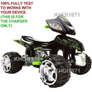 12 Volt AC Wall Charger Adapter for Monster Trax Quad Bike 4-Wheeler – Black and Green Magic Cars 1