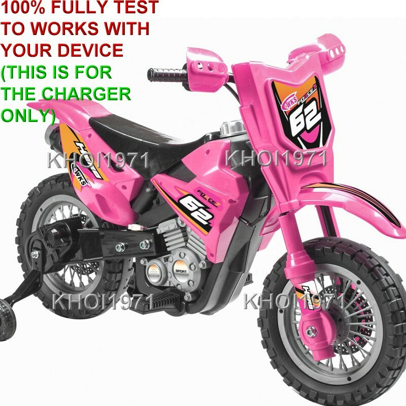 AC Wall Charger Adapter for Blazin Wheels 62 RT Force Z Hero Dirt Motor Bike Ride Magic Cars 5