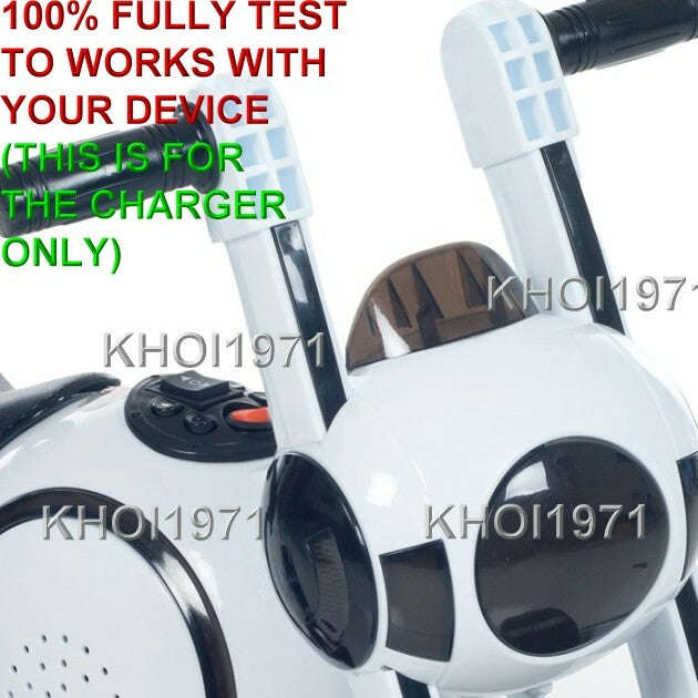 Wall Charger AC Adapter 4-Pack for Little Rider Sleek LED Space Travel Ride-On Toy Magic Cars 4