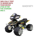 12 Volt AC Wall Charger Adapter for Monster Trax 8F Black and Yellow-Orange Quad Bike Magic Cars 1