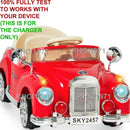 Classic Red 8V AC Wall Charger Adapter for Ride-On Cars SKY2457 Magic Cars 1
