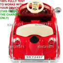 Classic Red 8V AC Wall Charger Adapter for Ride-On Cars SKY2457 Magic Cars 2