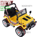 Yellow AC Wall Charger Adapter for Costway Drifter Jeep Truck Ride-On Toy Magic Cars 2