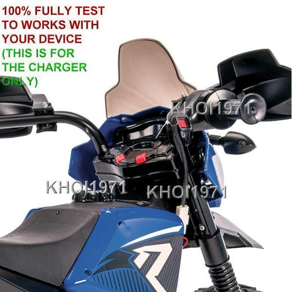 AC Wall Charger Adapter for Huffy R1 Motorcycle Ride-On with Training Wheels Magic Cars 3