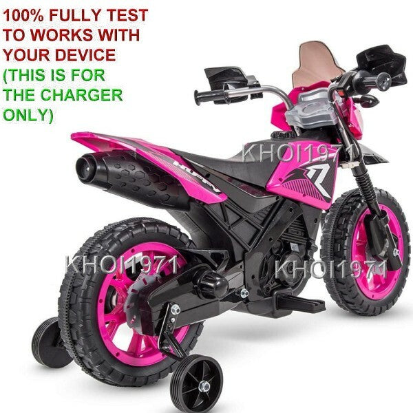 AC Wall Charger Adapter for R1 Motorcycle Ride-On Training Wheel Model 17078P Magic Cars 1