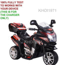 6V Black AC Wall Charger Adapter for 3-Wheel Ride-On Motorcycle Toy Magic Cars 1