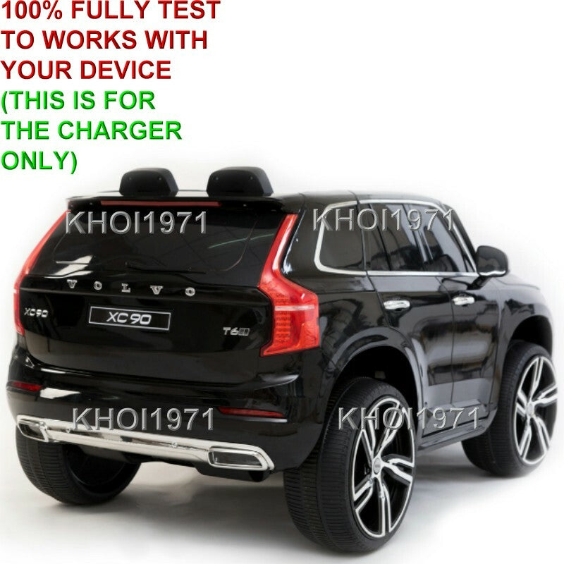 12V AC Wall Charger Adapter for Kid Motorz Volvo XC90 Ride-On Car Magic Cars 4