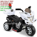 AC Adapter Charger for Kid Motorz Little Patrol Police Ride-On Motorcycle Model 0296 Magic Cars 1