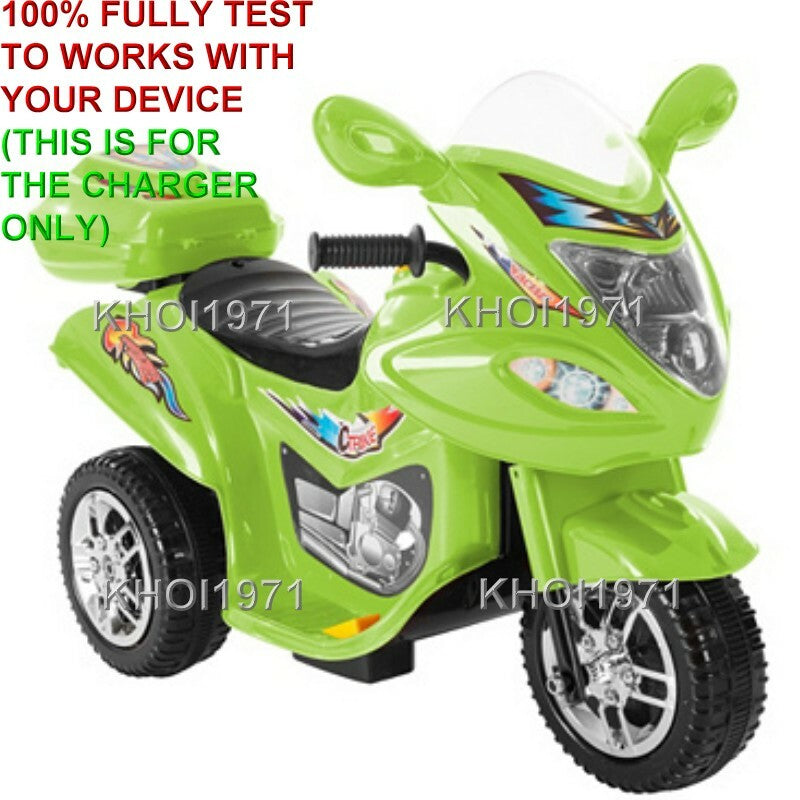Wall Charger AC Adapter for Little Rider 3-Wheel Ride-On Trike Motorcycle Magic Cars 1