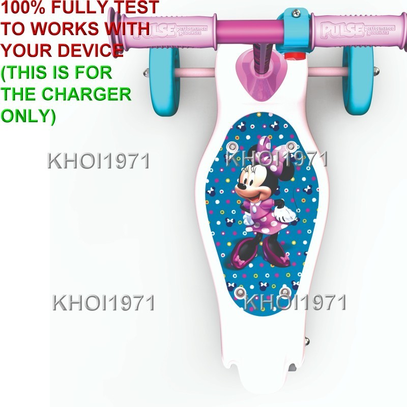 6V AC Wall Charger Adapter for Minnie Mouse Pulse Performance Scooter Magic Cars 2