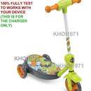 AC Wall Charger Adapter for 18007P 2-in-1 Bubble Scooter Ride-On Dragons Magic Cars 1