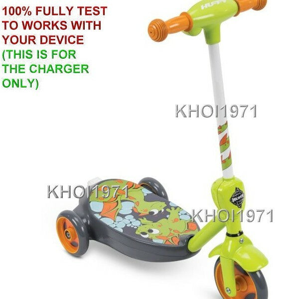 AC Wall Charger Adapter for 18007P 2-in-1 Bubble Scooter Ride-On Dragons Magic Cars 1