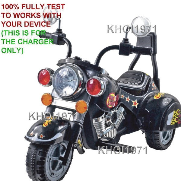 AC Wall Charger Adapter for 80-1616 Little Rider Harley Wild Child Ride-On Bike Magic Cars 1