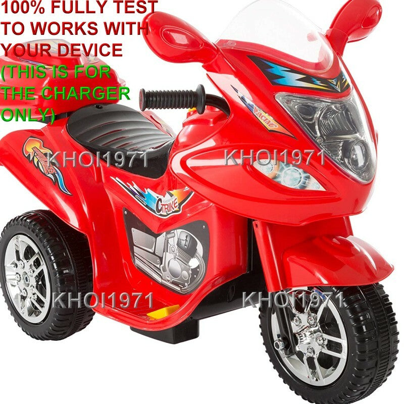 AC Wall Charger Adapter for 80-FL238D-R Little Rider 3-Wheel Ride-On Trike Bike Magic Cars 1