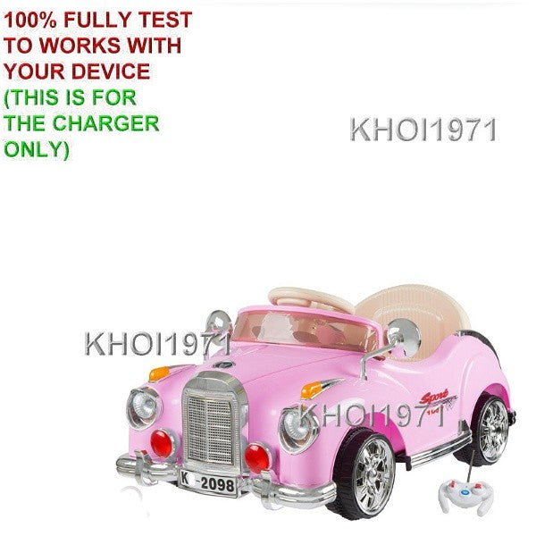 AC Charger Adapter for 80 KB2098 Little Rider Coupe with Remote Control Magic Cars 2
