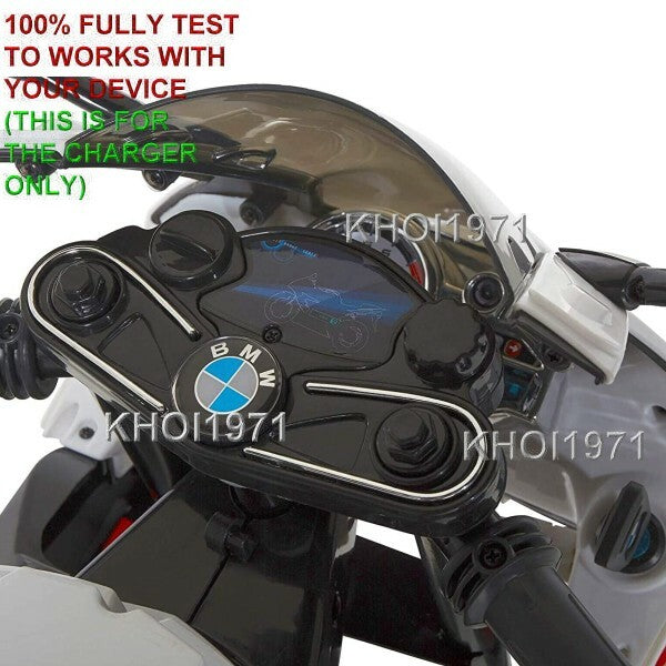 12V AC Wall Charger Adapter for Dynacraft BMW S1000RR Ride-On Motorcycle Model 8801-94 Magic Cars 2