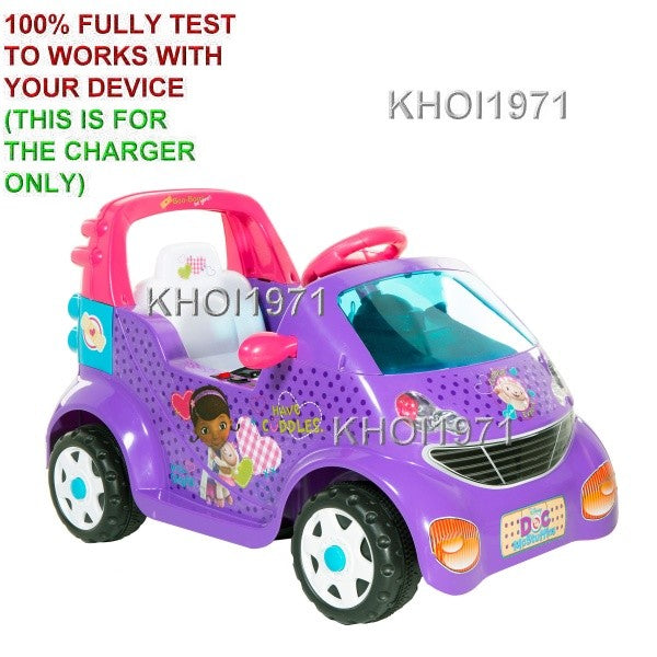 AC Wall Charger Adapter for Disney Doc McStuffins Ride-On Car Model 8801-97 Magic Cars 1