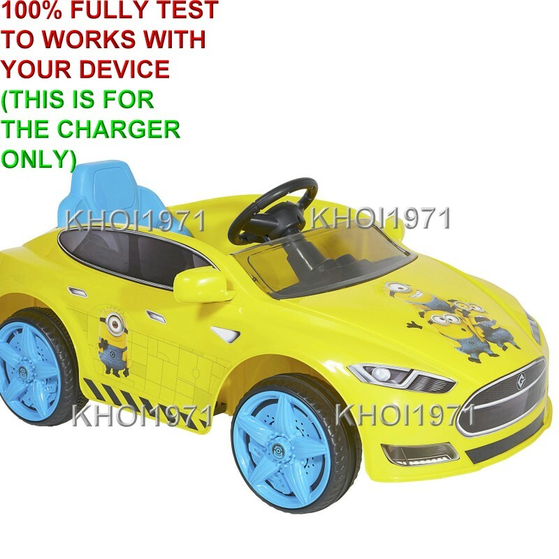 AC Wall Charger Adapter for 8802-42 Minions Speed Coupe Ride-On Toy Magic Cars 1