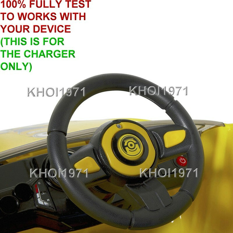 AC Wall Charger Adapter for 8802-42 Minions Speed Coupe Ride-On Toy Magic Cars 4