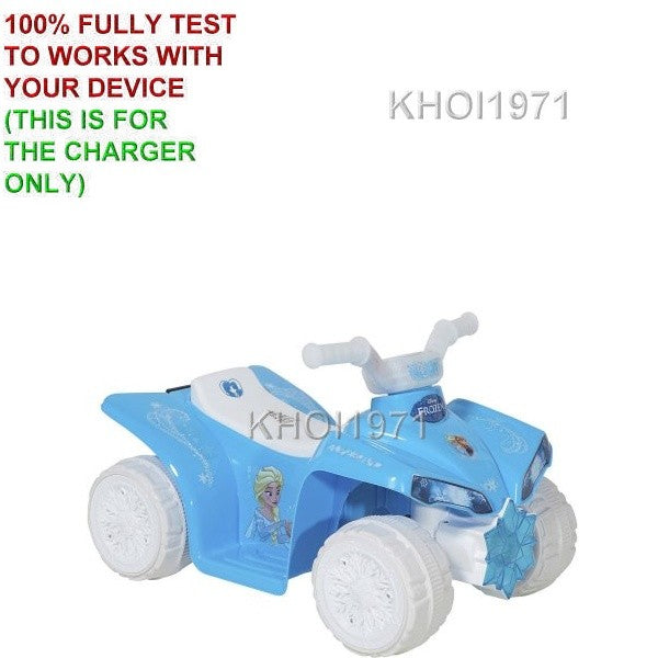 AC Wall Charger Adapter for Dynacraft Disney Frozen Little Quad Ride-On 8803-19 Magic Cars 1