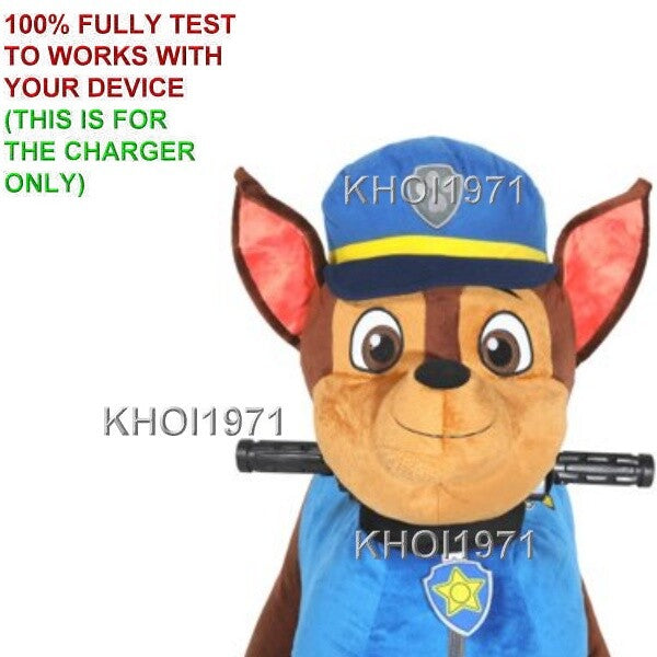 6V AC Wall Charger Adapter for Dynacraft Paw Patrol Deluxe Chase Ride-On Toy Model 8804-70 Magic Cars 2