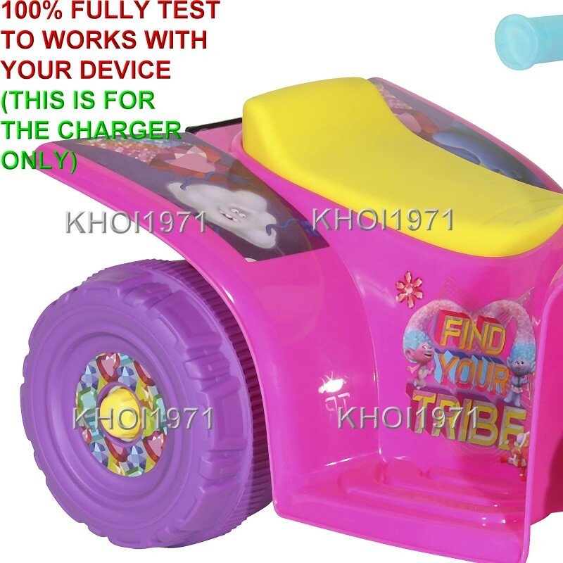 6V AC Wall Charger Adapter for Dynacraft DreamWorks Trolls Ride-On Battery 8804-98 Magic Cars 3