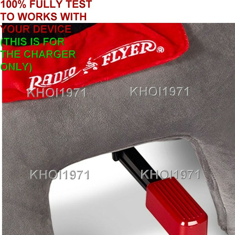 AC Wall Charger Adapter for 987 Radio Flyer Peanut Elephant Deluxe Ride-On Toy Magic Cars 4