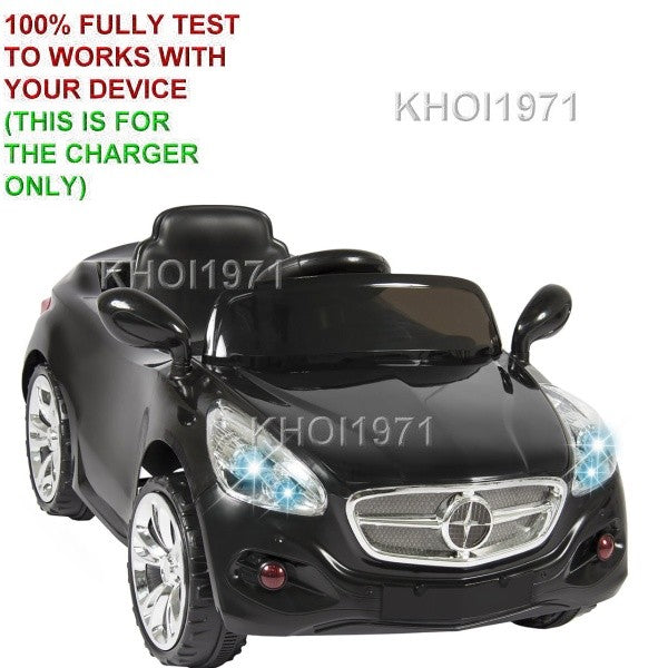 Black AC Wall Charger Adapter for Ride-On Cars SKY2084 Magic Cars 1