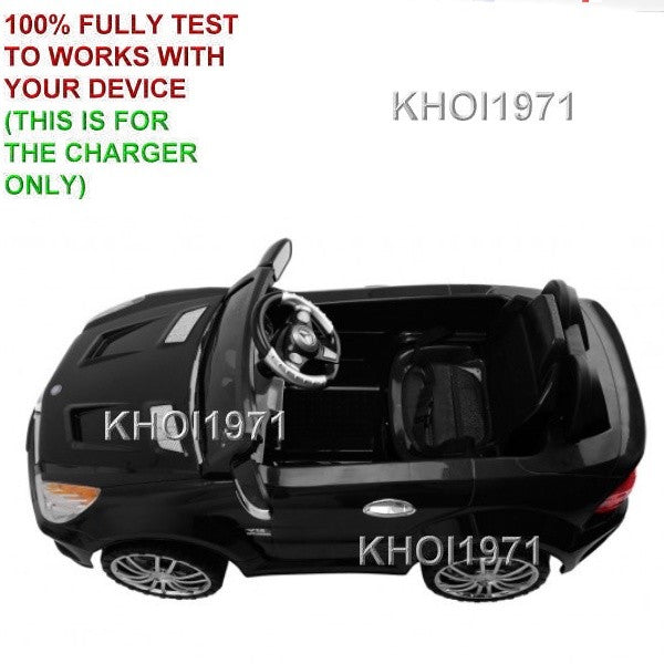 Black AC Charger Adapter for Mercedes-Benz SL65 Ride-On Toy TY557897 Magic Cars 2