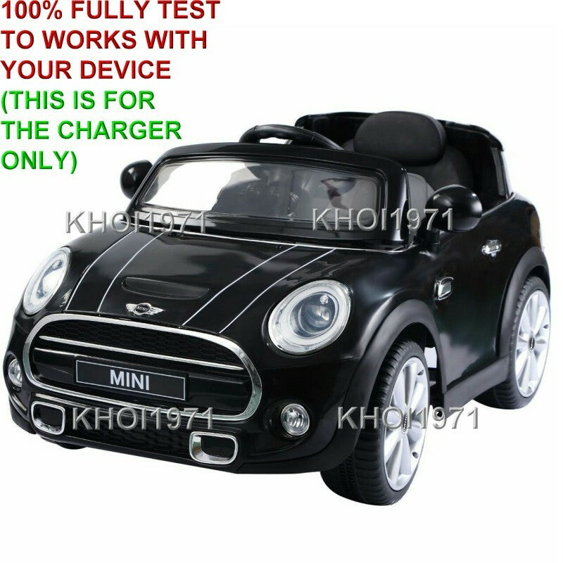 12V AC Wall Charger Adapter for BMW Mini Hatch Ride-On Toy Magic Cars 2