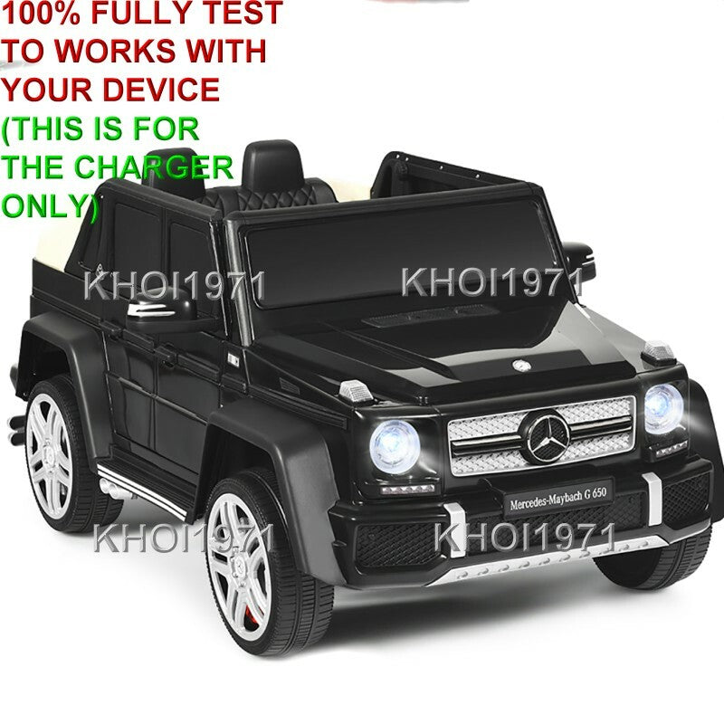 AC Wall Charger Adapter for Kids Ride-On Mercedes-Benz G650 Toy Car Magic Cars 1