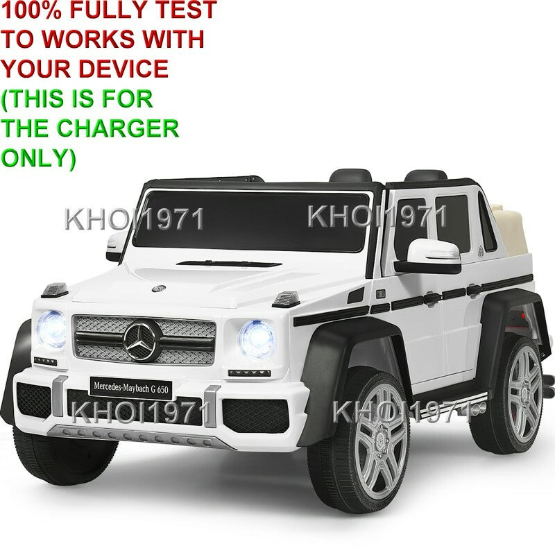 AC Wall Charger Adapter for Kids Ride-On Mercedes-Benz G650 Toy Car Magic Cars 2