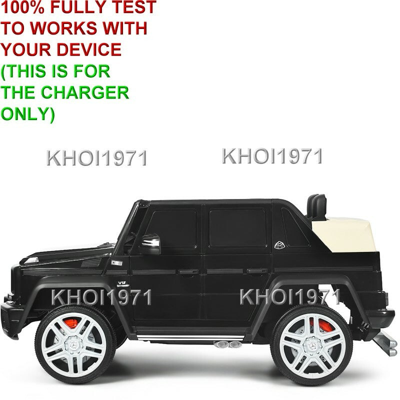 AC Wall Charger Adapter for Kids Ride-On Mercedes-Benz G650 Toy Car Magic Cars 4