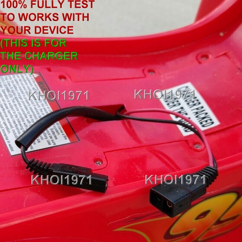 AC Wall Charger Adapter for Disney Pixar Cars 3 Lightning McQueen 95 Ride-On Toy Magic Cars 2