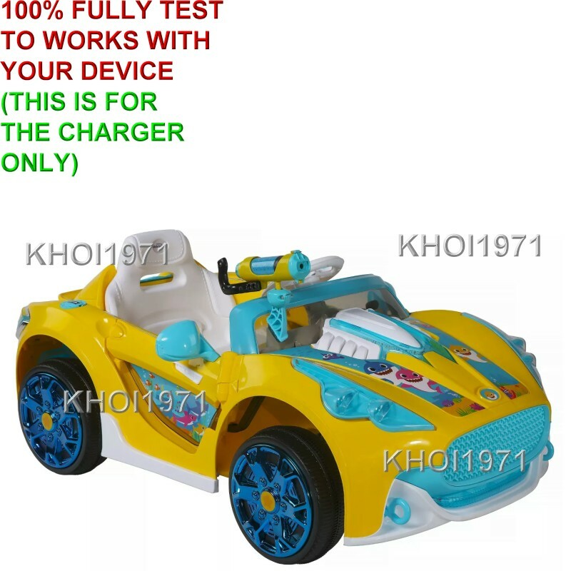 6V AC Wall Charger Adapter for Baby Shark Super Car Ride-On Toy Magic Cars 1