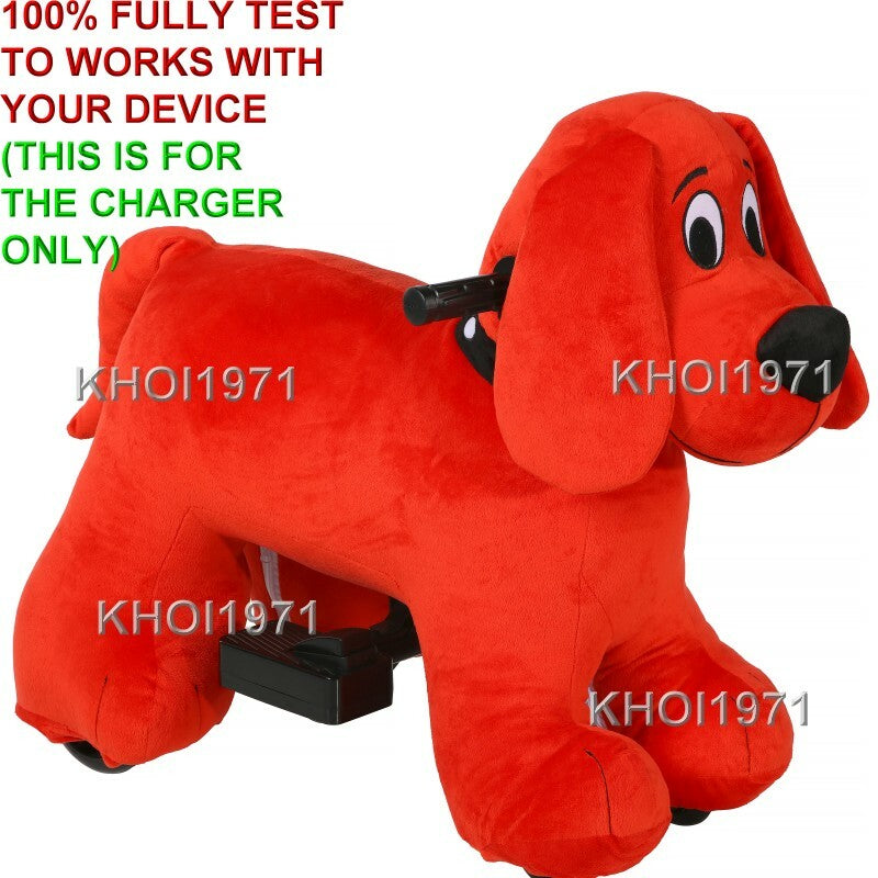 6V AC Wall Charger Adapter for Dynacraft Clifford Big Red Dog Plush Ride-On Battery Magic Cars 1