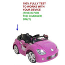 AC Wall Charger Adapter for 6V Ride-On Car Battery Compatible with Karaoke Models Magic Cars 1
