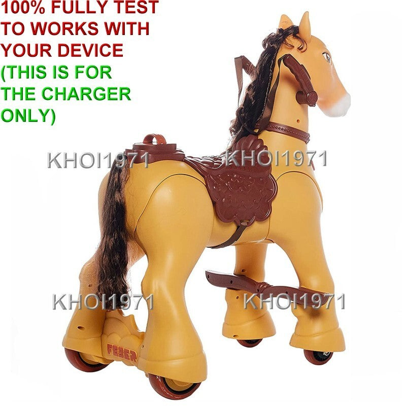 AC Wall Charger Adapter for 12V Battery Feber My Wild Pony Ride-On Horse Toy Magic Cars 3