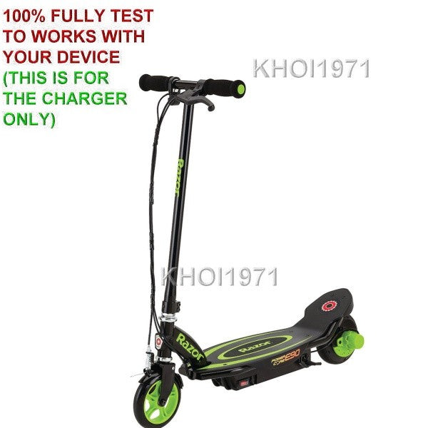 AC Wall Charger for Green Razor Power Core E90 Electric Scooter Magic Cars 1