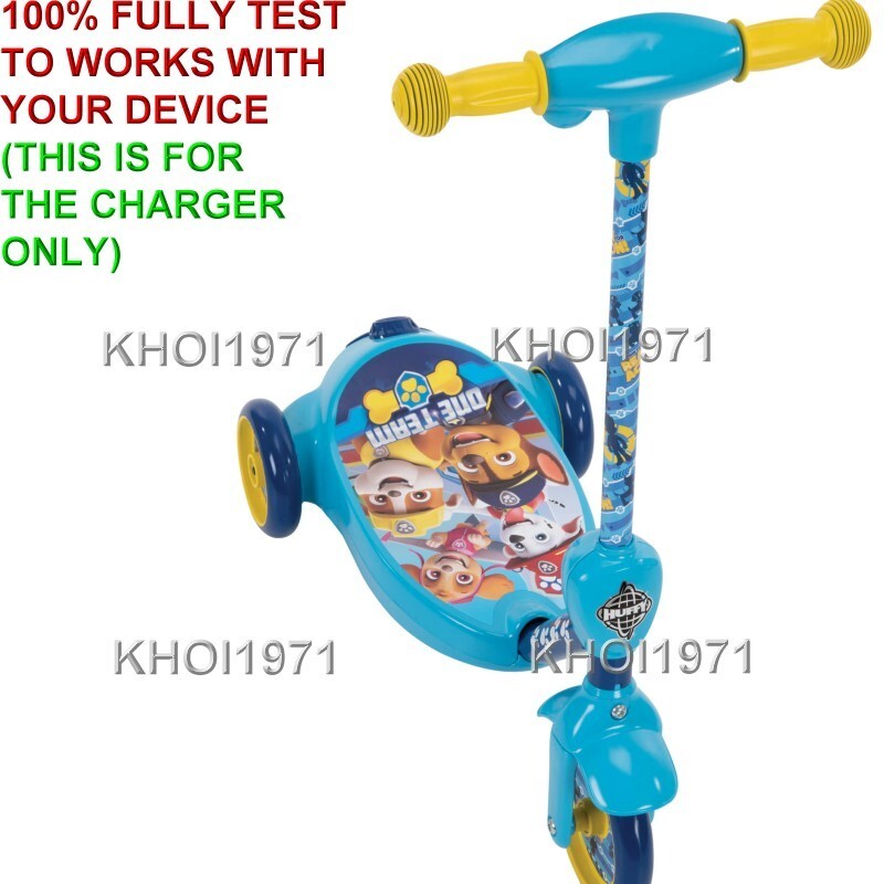 6V AC Wall Charger Adapter for Kids' Bubble Scooter Toy Magic Cars 1