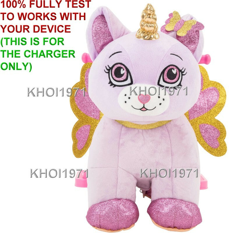 AC Adapter Charger for 6V Battery Ride-On Toy Unicorn Kitten Deluxe Model 19059 Magic Cars 2