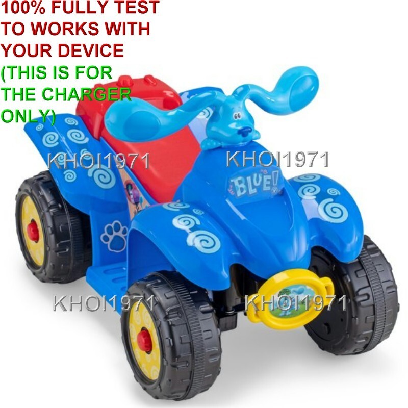 6V AC Wall Charger Adapter for Kids Trax Ride-On KT1559WM Nickelodeon Blues Clues Toy Magic Cars 1