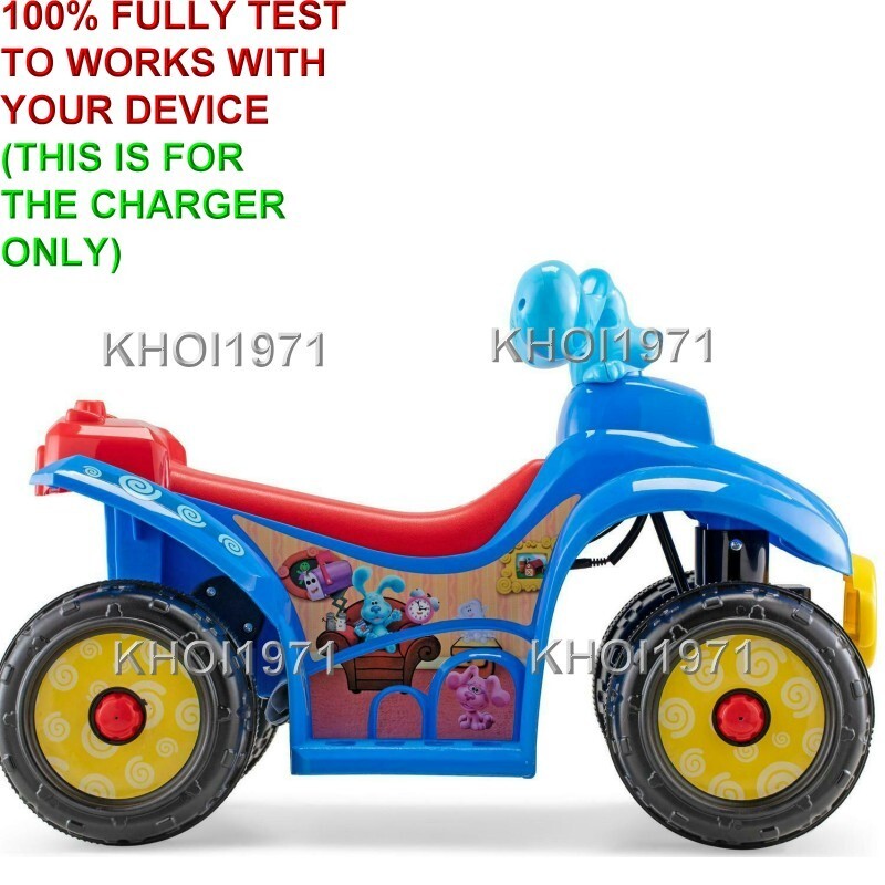 6V AC Wall Charger Adapter for Kids Trax Ride-On KT1559WM Nickelodeon Blues Clues Toy Magic Cars 4