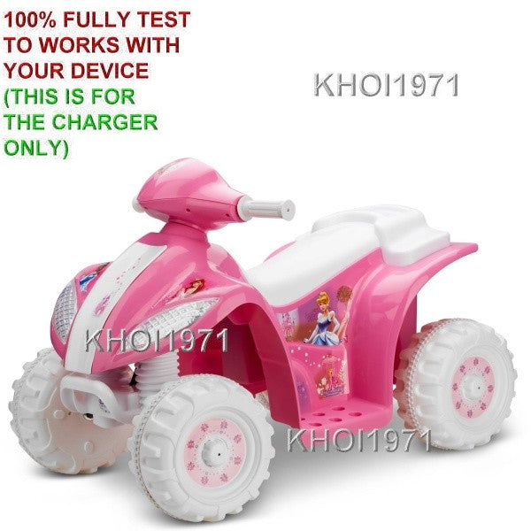 6V AC Wall Charger Adapter for KT1018TG Kid Trax Disney Princess Toddler Ride-On Toy Magic Cars 1