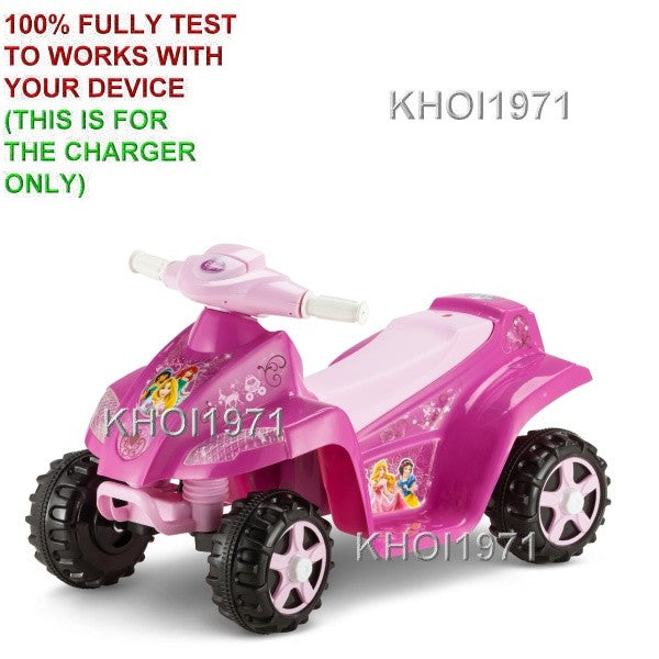 AC Wall Charger Adapter for 6V Disney Kid Trax Quad Ride-On Battery KT1159 KT1160 Magic Cars 1