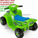 AC Wall Charger Adapter for KT1161 Kidtrax Moto Trax Toddler Quad Ride-On Melody Magic Cars 2